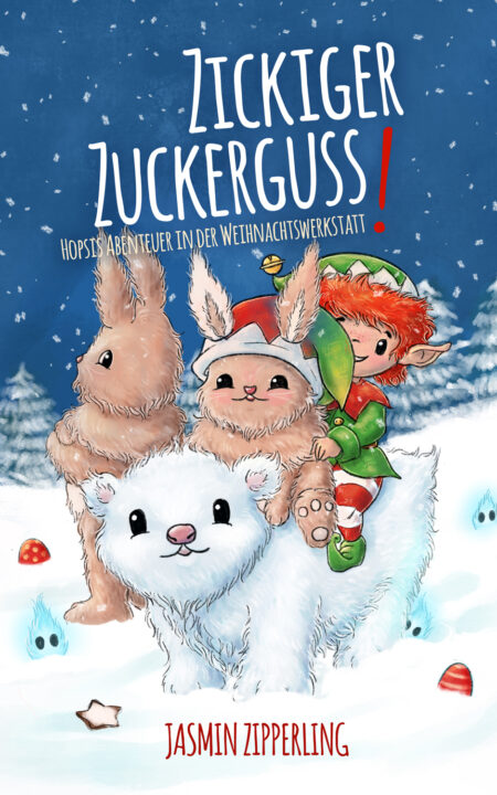 Buchcover: Jasmin Zipperling - Zickiger Zuckerguss